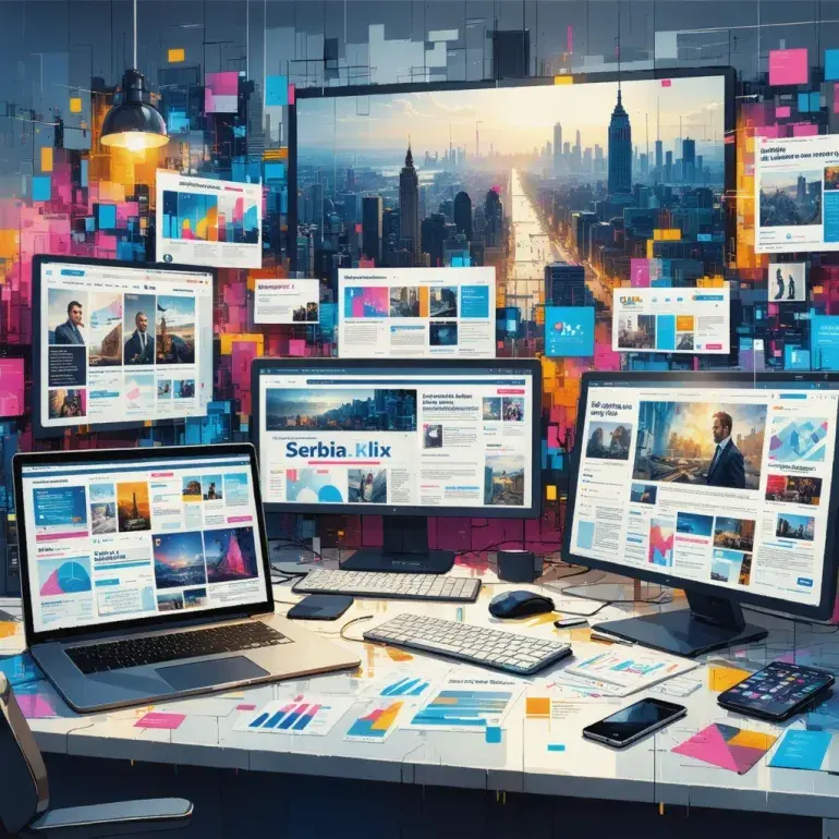 Srpski mediji: Novinski portali i izvori informacija